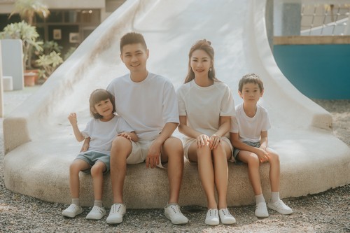全家福,全家福照,拍全家福,親子寫真,母女寫真